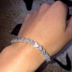 Deluxe American Diamond Bracelet Crystal Deluxe American Diamond Bracelet Crystal