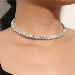 Diva Glam Sparkly & Icey Rhinestone Premium Choker