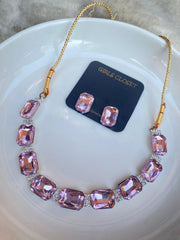 Montana Cushion-Cut Rhinestone Deluxe Set