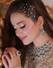 Kiara Advani Inspired American Diamond Bridal Set With Ring