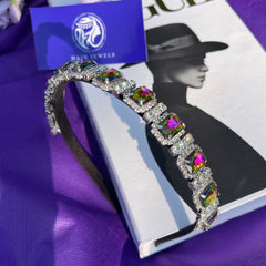 Emerald Stones Headband