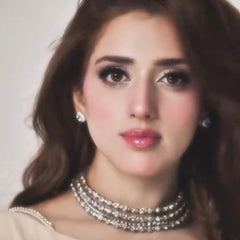 Prestige Neck Piece Statement  Zircon Multi Layered Neck Piece.