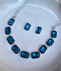 Montana Cushion-Cut Rhinestone Deluxe Set