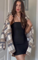 Elizabeth Zircon Necklace & Earrings Set Diamond Vibe Silver