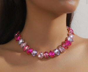 Fuchsia Fantasy Zircon Set