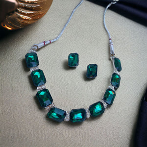 Montana Cushion-Cut Rhinestone Deluxe Set