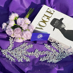 Emma Headpiece Luxurious Handmade Rhinestones