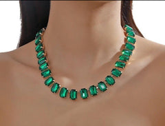 Charlotte Cubic Zirconia Rhodium Plated Necklace