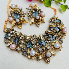 Kavya Luxurious Turkish Hand Crafted Crush Deluxe Set