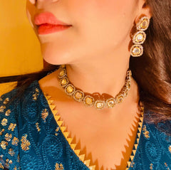 GC Indian Polki Uncut Diamond Kundan & AD Studded Stones