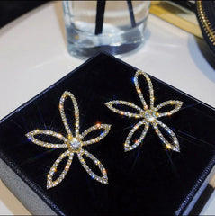 GC Starlet Rhinestone Stud Earrings Crystal