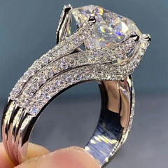 SALENA Pure Silver Glam Diamond Vibe Ring