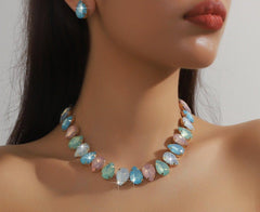 Fuchsia Fantasy Zircon Set