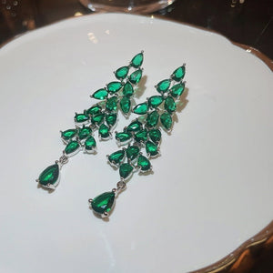 GC Tear Golden Plated Luxurious Drop Earrings Pair