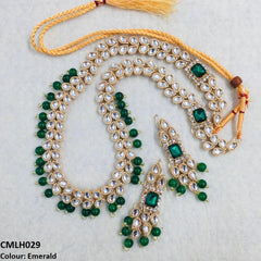 GC Traditional Kundan Tear Layered Mala Set