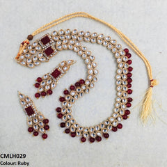 GC Traditional Kundan Tear Layered Mala Set