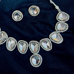 GC Indian Polki Uncut Diamond Kundan Stones Studded