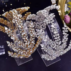 Emma Headpiece Luxurious Handmade Rhinestones