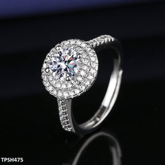 Chelsea Circle Layered Silver Plated Pendant Set