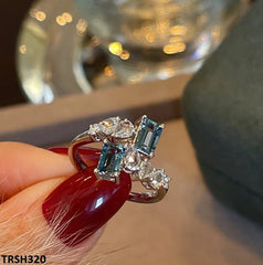 GC Deluxe Aqua Square Bracket Adjustable Ring