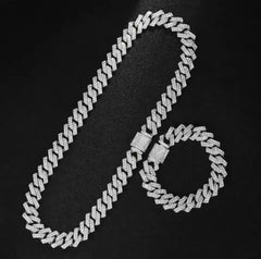 Gen Z Aesthetics Iced Out Diamond Premium Combo