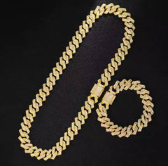 Gen Z Aesthetics Iced Out Diamond Premium Combo