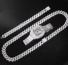 Gen Z Aesthetics Iced Out Diamond Premium Combo