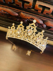 Rhinestone GC Self Crafted YASS Queen Crown Premium
