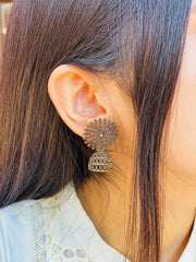 GC Antique Gold Traditional Classic Jhumkis