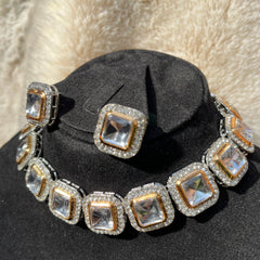 GC Indian Polki Uncut Diamond Kundan Studded Stones