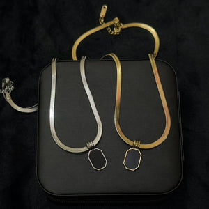 Jennifer Zeuner Inspired Stainless Steel GenZ Aesthetics Necklace