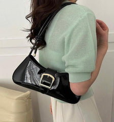 Sparkly Y2k Crossbody Retro Bag Midnight Black