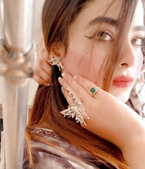 Mega Butterfly Luxurious  Sterling Silver Ring (Adjustable)