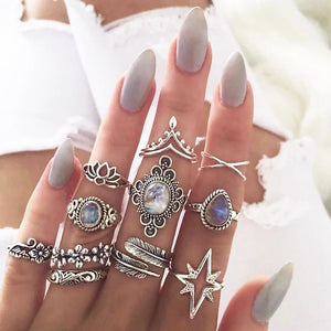 Bohemian Classic Diva Knuckle Rings