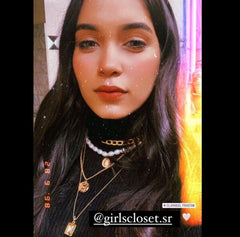 GC Premium 4 Layered Gold Statement Necklace