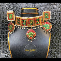 Truck Art Menakari Vintage Jewellery Set