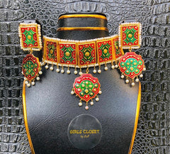 Truck Art Menakari Vintage Jewellery Set