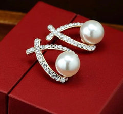Antique Affordable Pearl Stud Earrings