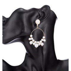 GC Multi Pearl Trendy Hoops