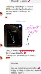 Princess Diana Crystal Blue Sapphire Zirconium Set