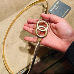 Iconic Premium Elastic Metal Infinity Belt