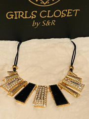 GC Iconic Metal Statement Rectangular Vibe Aesthetic Pendant