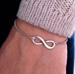 GC Exclusive Infinity Silver Pendant & Bracelet Combo