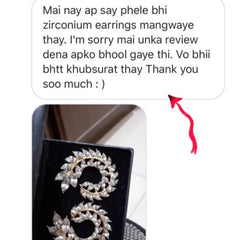 Sparkling Zirconium Sterling Silver Spiral Earrings