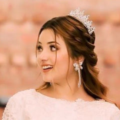 GC Vertex Crystal Queen Rhinestone Tiara Crown (Super Royal)