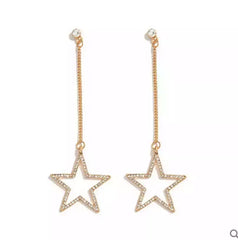 Gc Star Metal Dangling Earrings – Top Trending