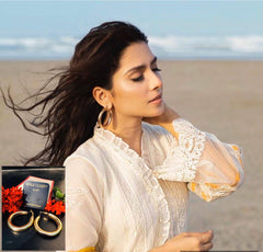 GC Gold Plated Trendy Chunky Hoop Earrings