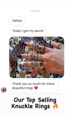 Pack of 15 Vintage Knuckle Rings