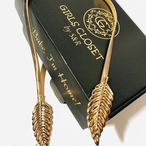GC Super Trending Adjustable Metallic Leaf Waist Belt