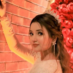 GC Vertex Crystal Queen Rhinestone Tiara Crown (Super Royal)